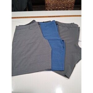 Hang Ten Surf Hybrid Board Shorts Men's Size 36 THREE Pairs EUC  Blue, Grey B21